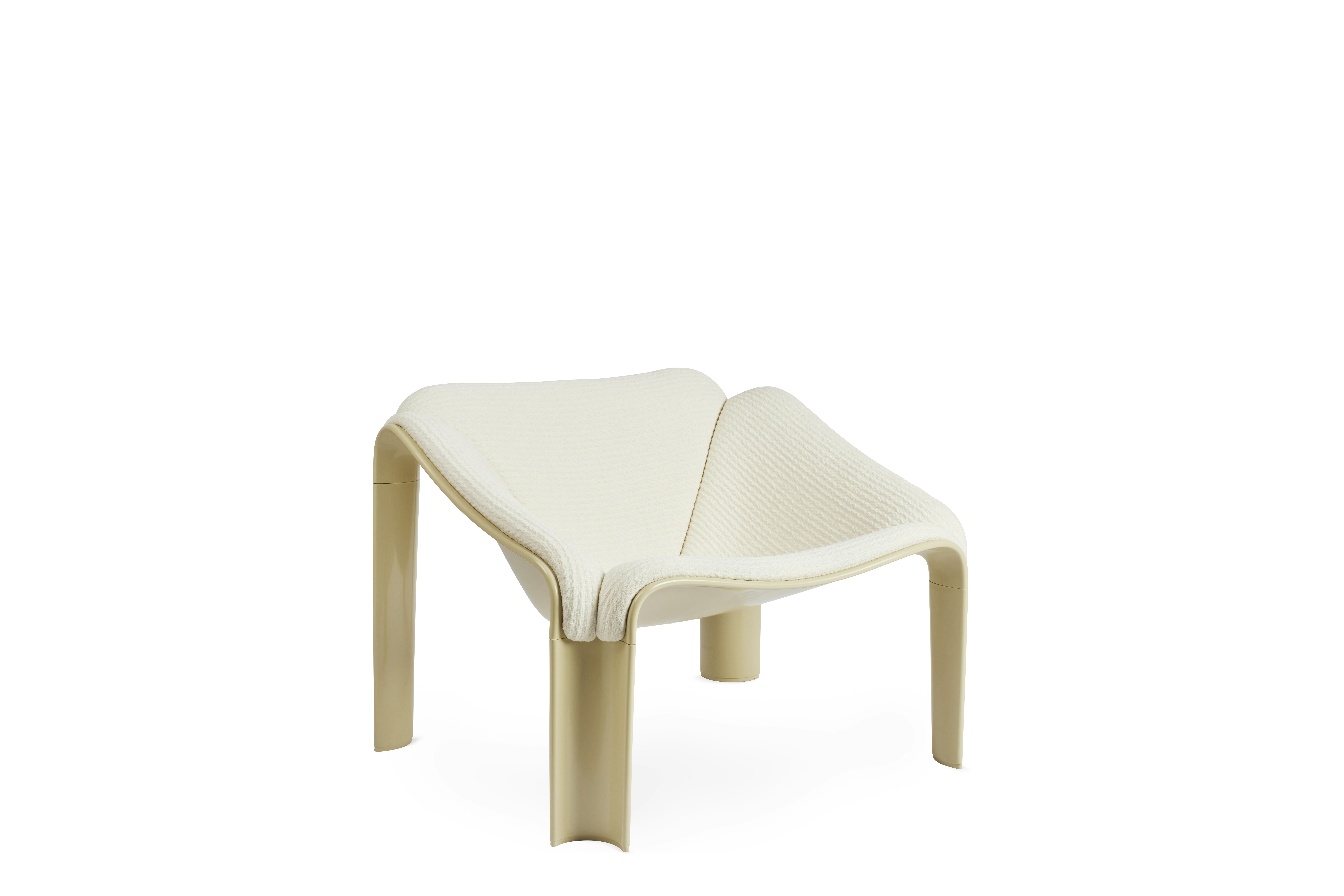 F300 Lounge Chair - alberobello,  ivory,  pastel green