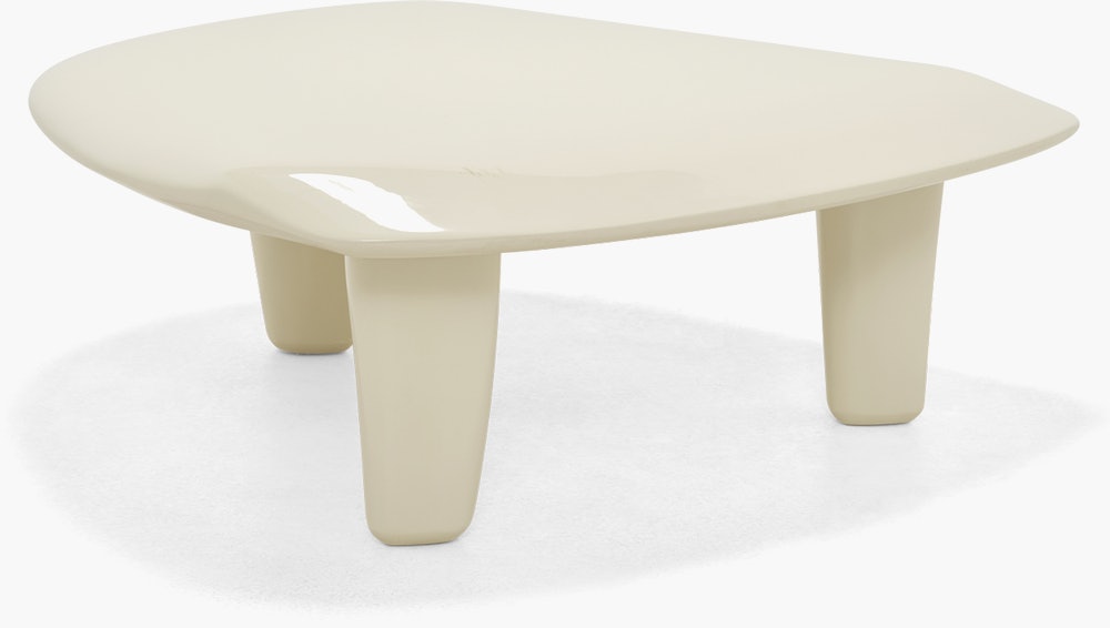 Isola Coffee Table - High Gloss Antique White
