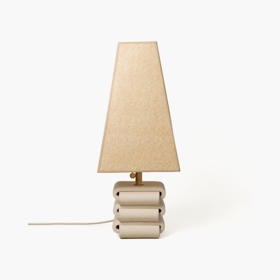 Gio Table Lamp - Kraft_Bone Gio Table Lamp - Kraft_Bone