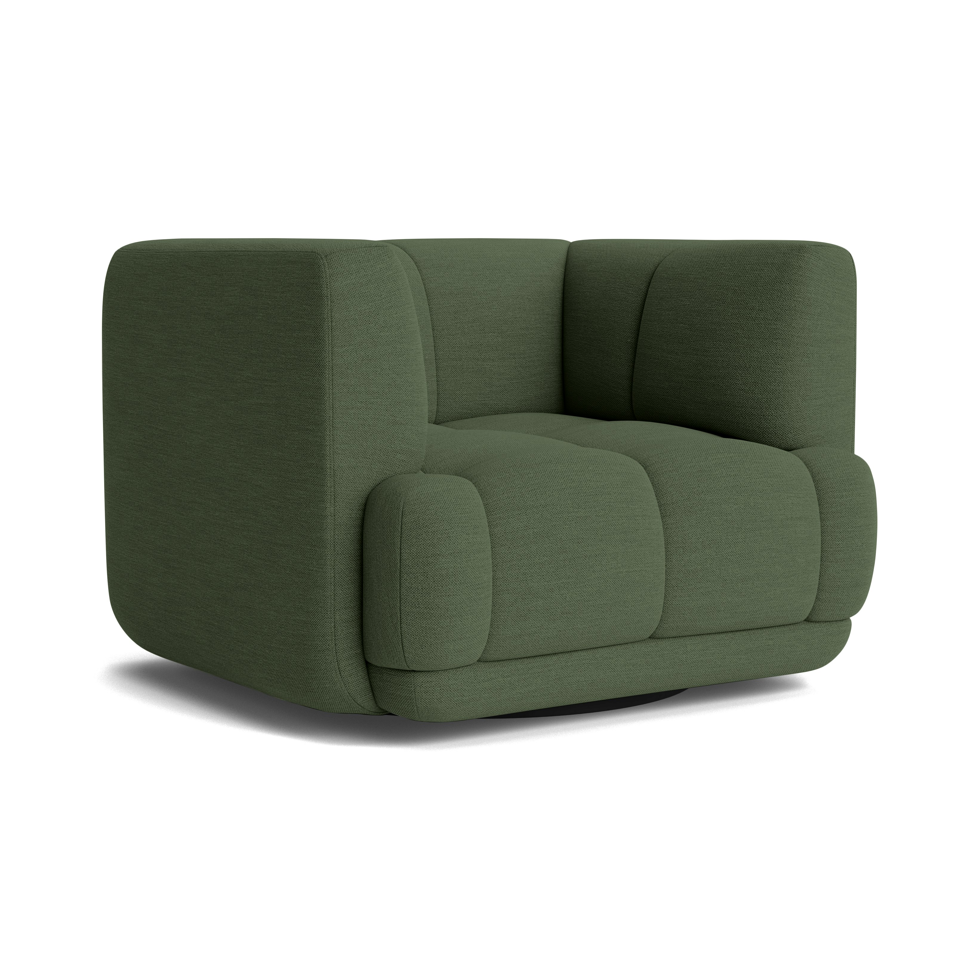 A Quilton Swivel Chair - Mode, Genus in Genus viewed from an angle.
