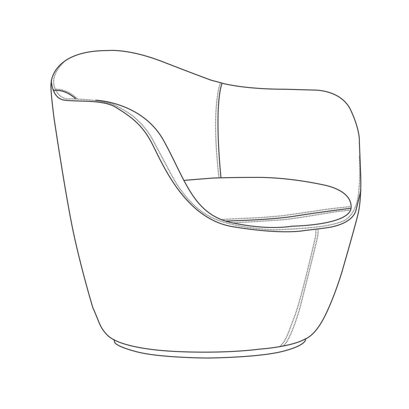 Lina Swivel Chair