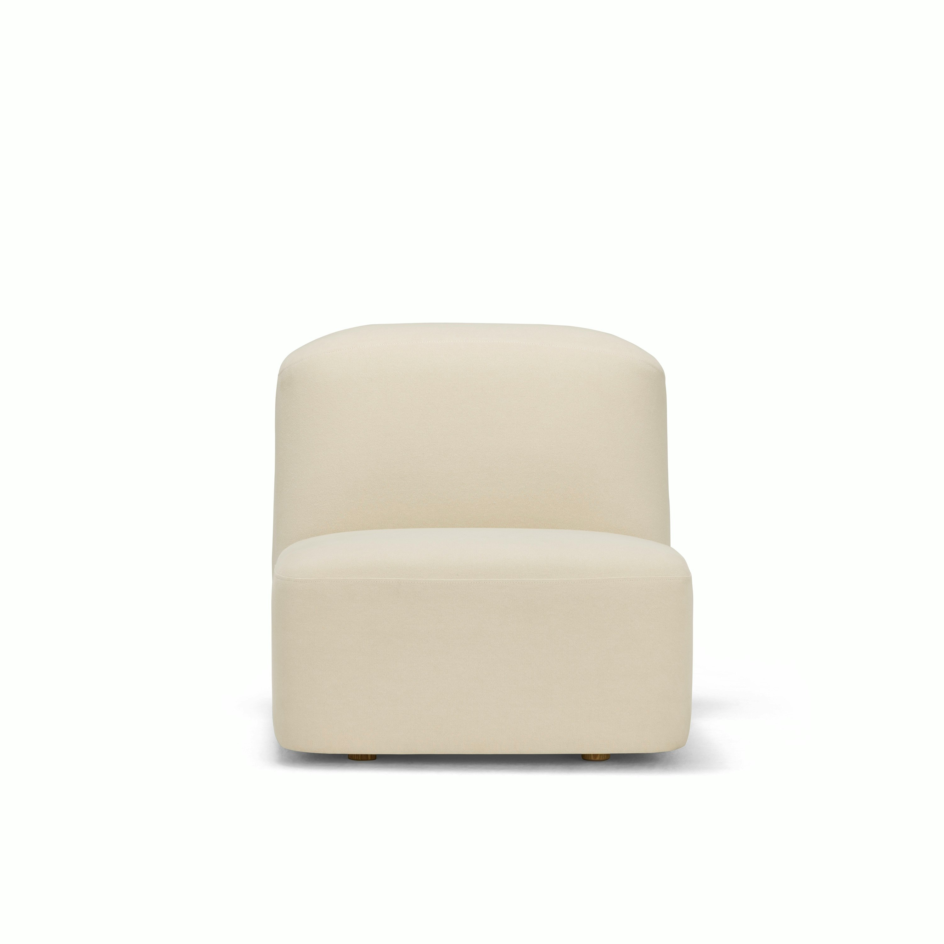 Muse Sofa - Armless Component, Cabarita, Natural