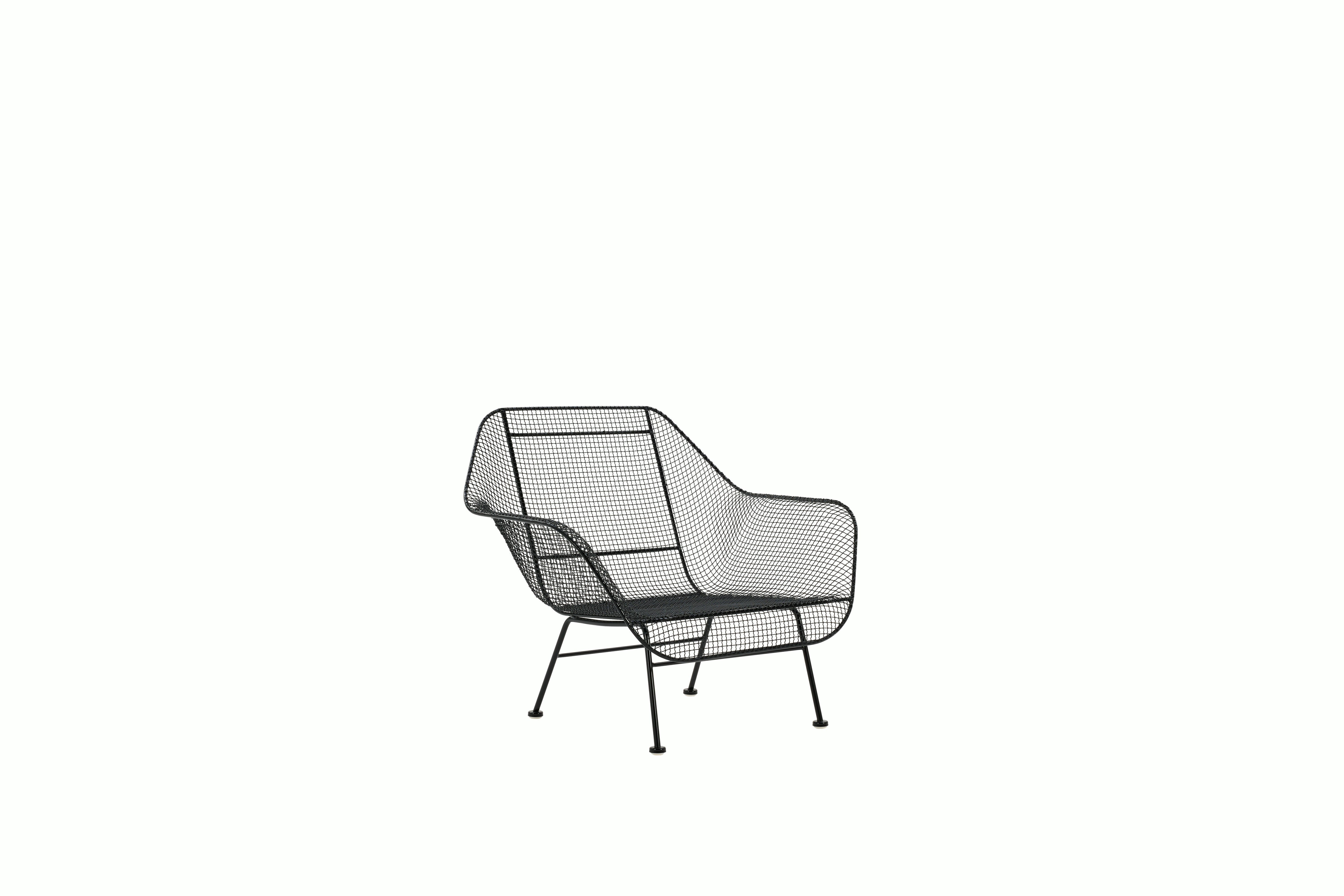 Sculptura Lounge Chair - Black