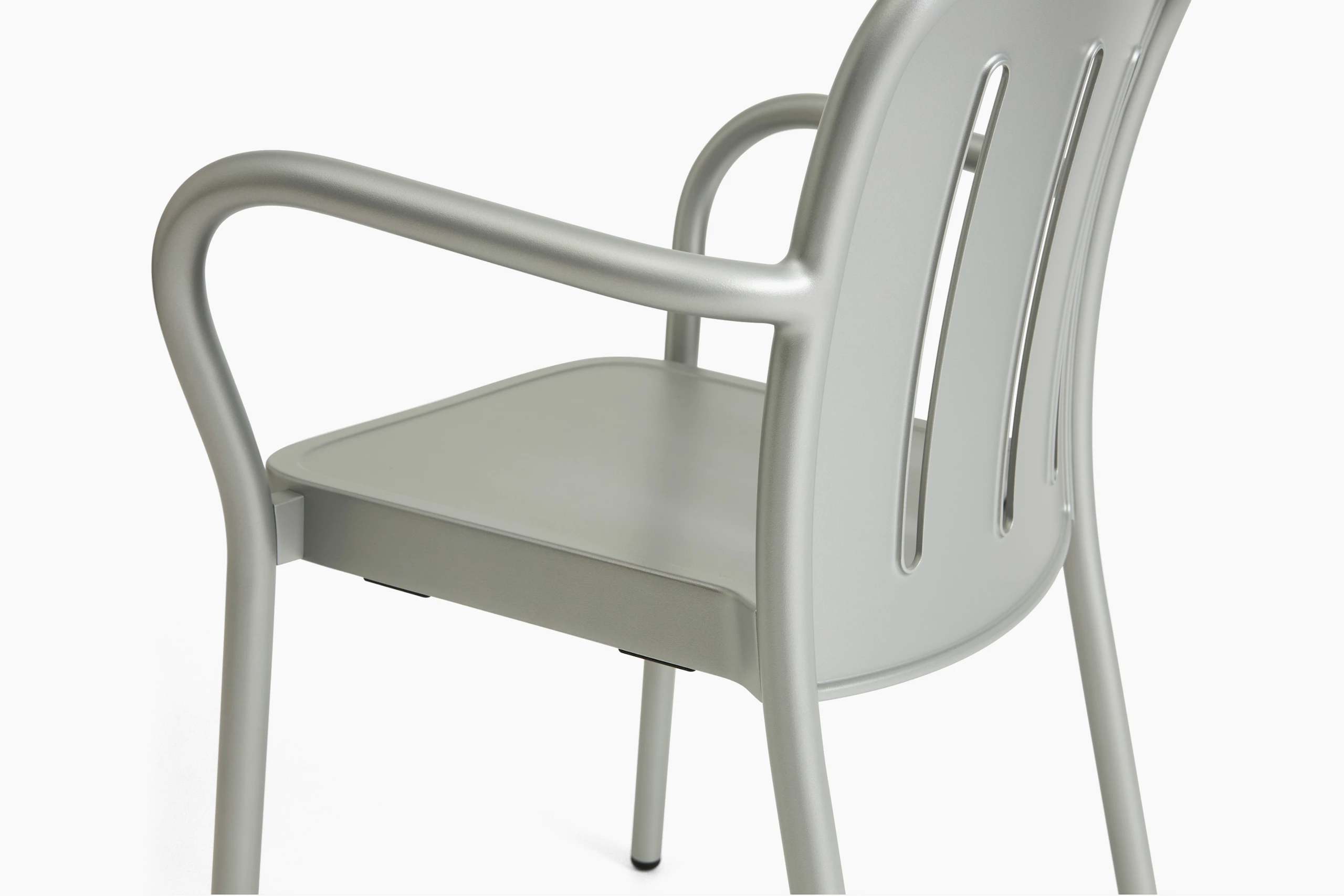 Deville Chair - Armchair, Silver Grey