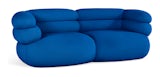 Biboni Sofa - Two Seater,  Stretch Appeal,  Cobalt Biboni Sofa - Two Seater,  Stretch Appeal,  Cobalt