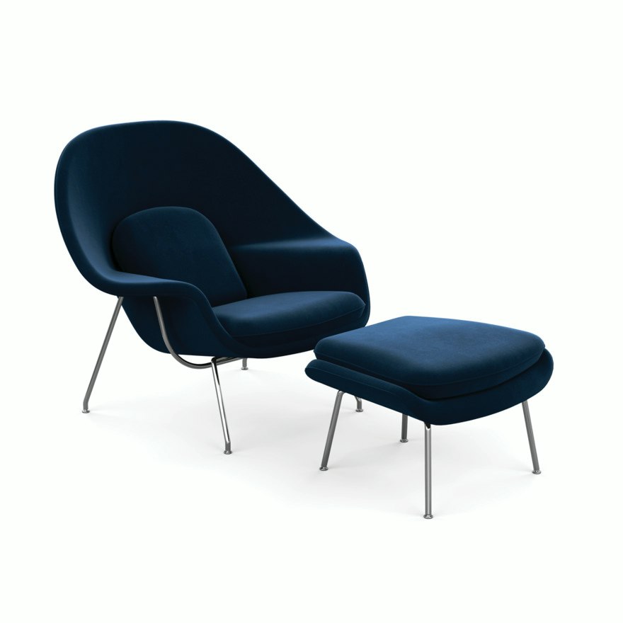 Womb Chair & Ottoman