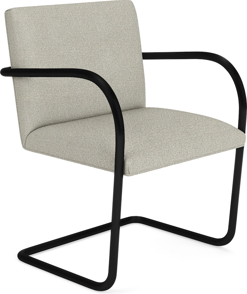 Brno Tubular Chair - Armchair, Tempest, Calm, Black