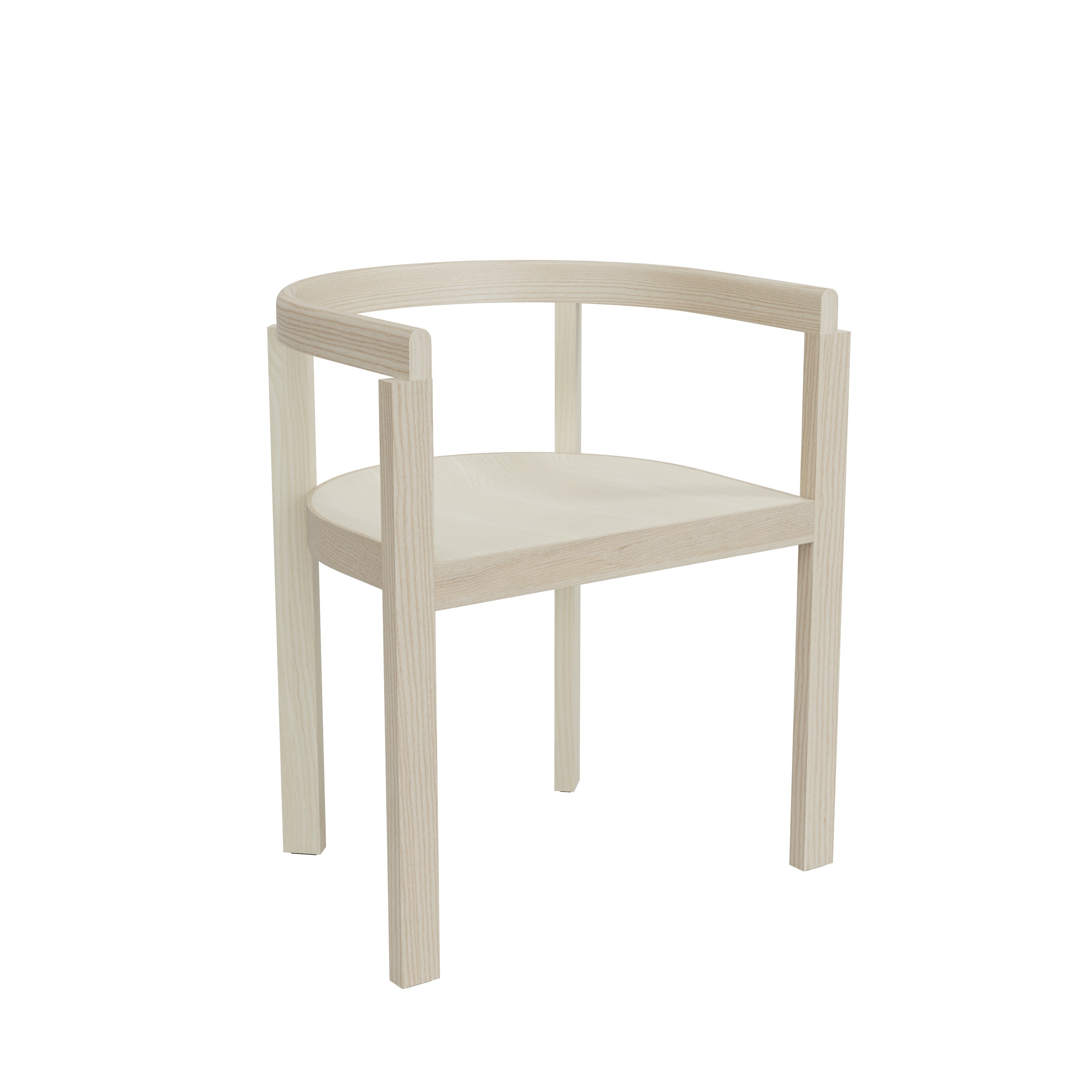 After Series Armchair - Natural Ash