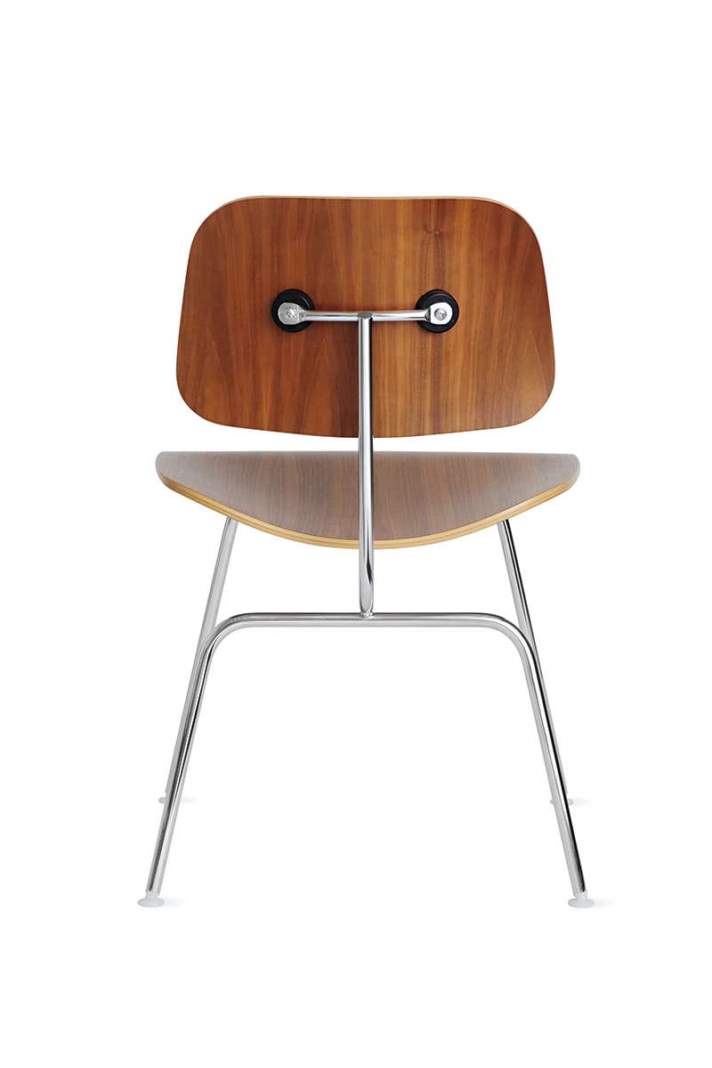 Eames Molded Plywood Dining Chair Metal Base (DCM)