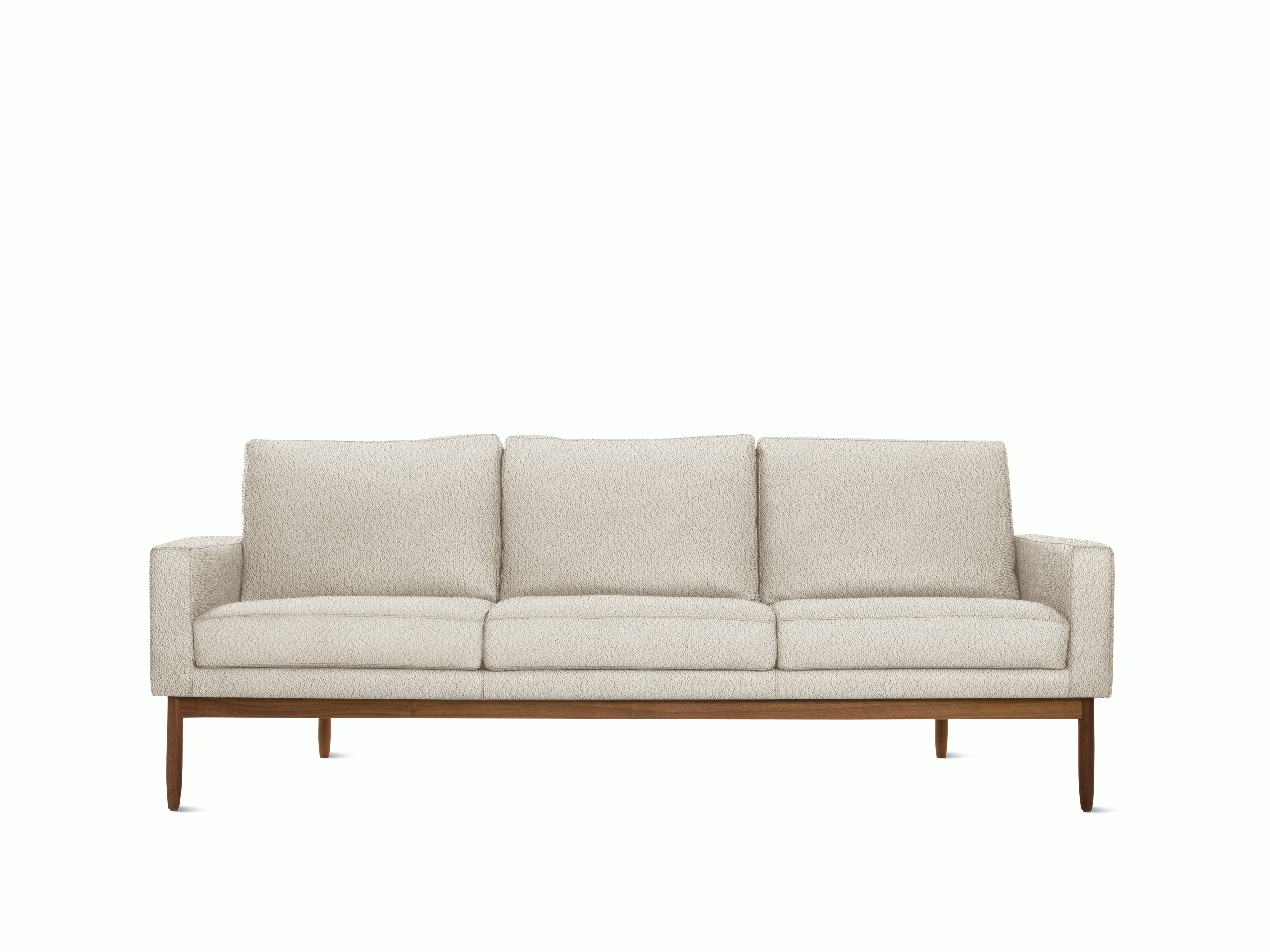 A Raleigh Sofa in Viewed from the front.