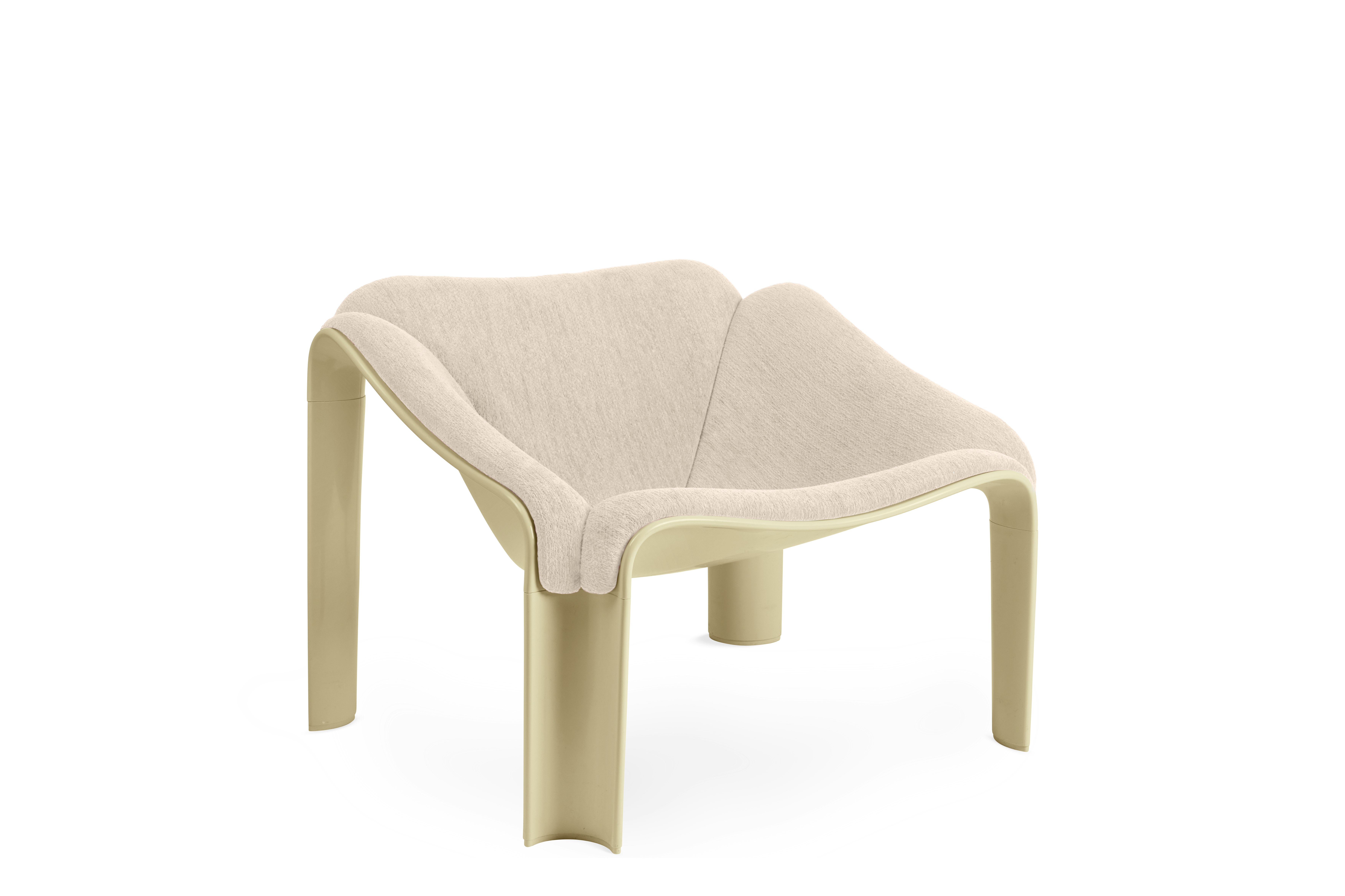 F300 Lounge Chair - alouette,  naturale,  pastel green