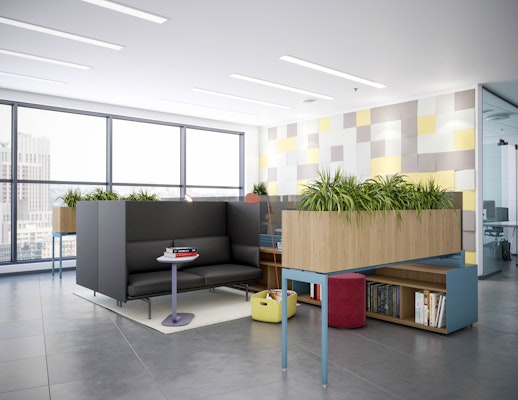 antenna workspaces power beam lounge planter