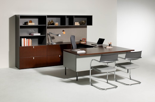 Antenna Workspaces U-Shaped Private Office