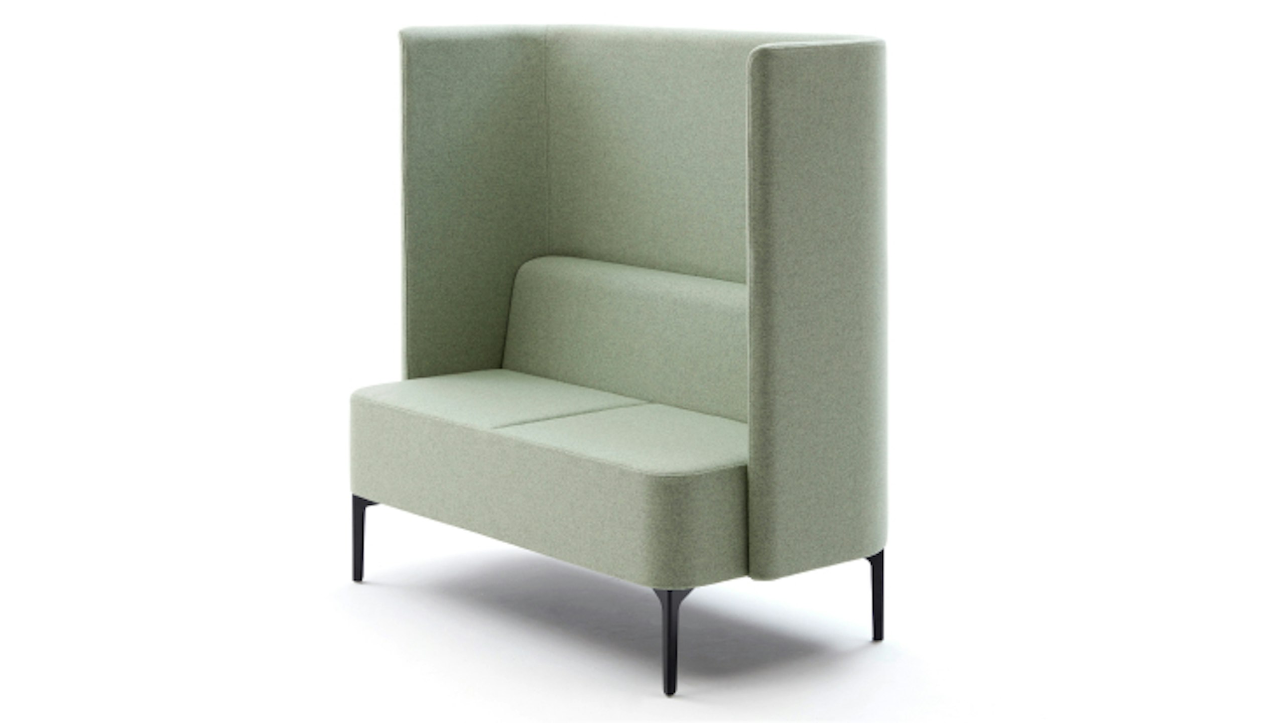 Green Pullman Sofa by Herman Miller.