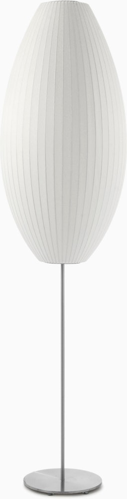 Nelson Cigar Lotus Floor Lamp