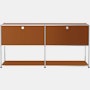 USM Haller Credenza - Open Storage, Sahara