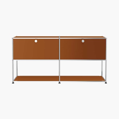 USM Haller Credenza - Open Storage, Sahara USM Haller Credenza - Open Storage, Sahara