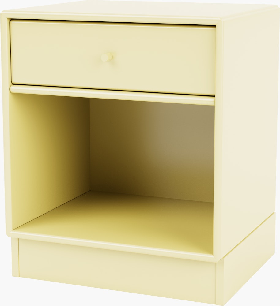 Dream Bedside Table - Camomile with Camomile Plinth
