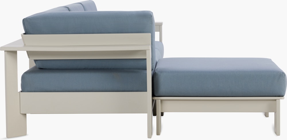 Pepin Sectional with Chaise - fog,   haze