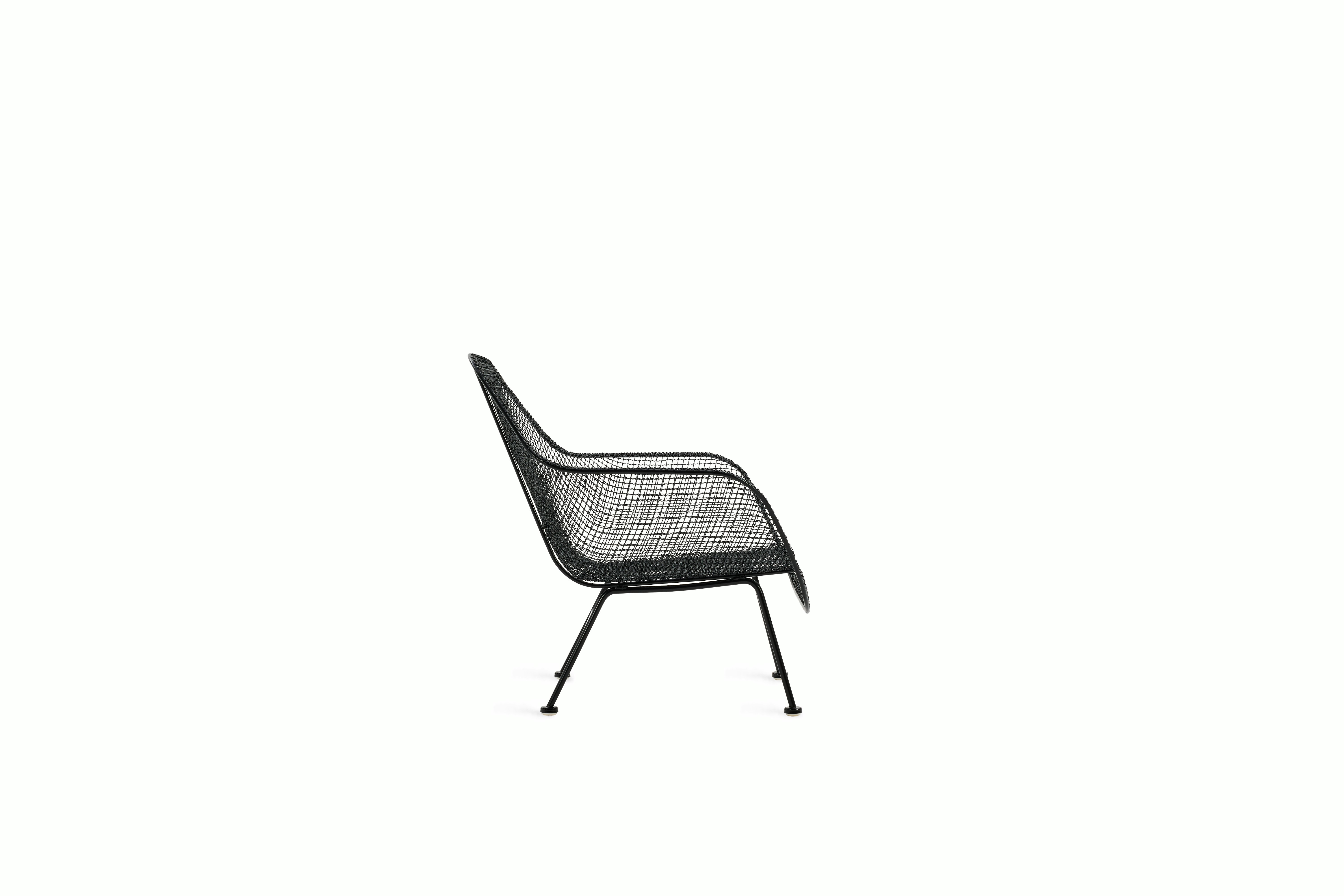 Sculptura Lounge Chair - Black