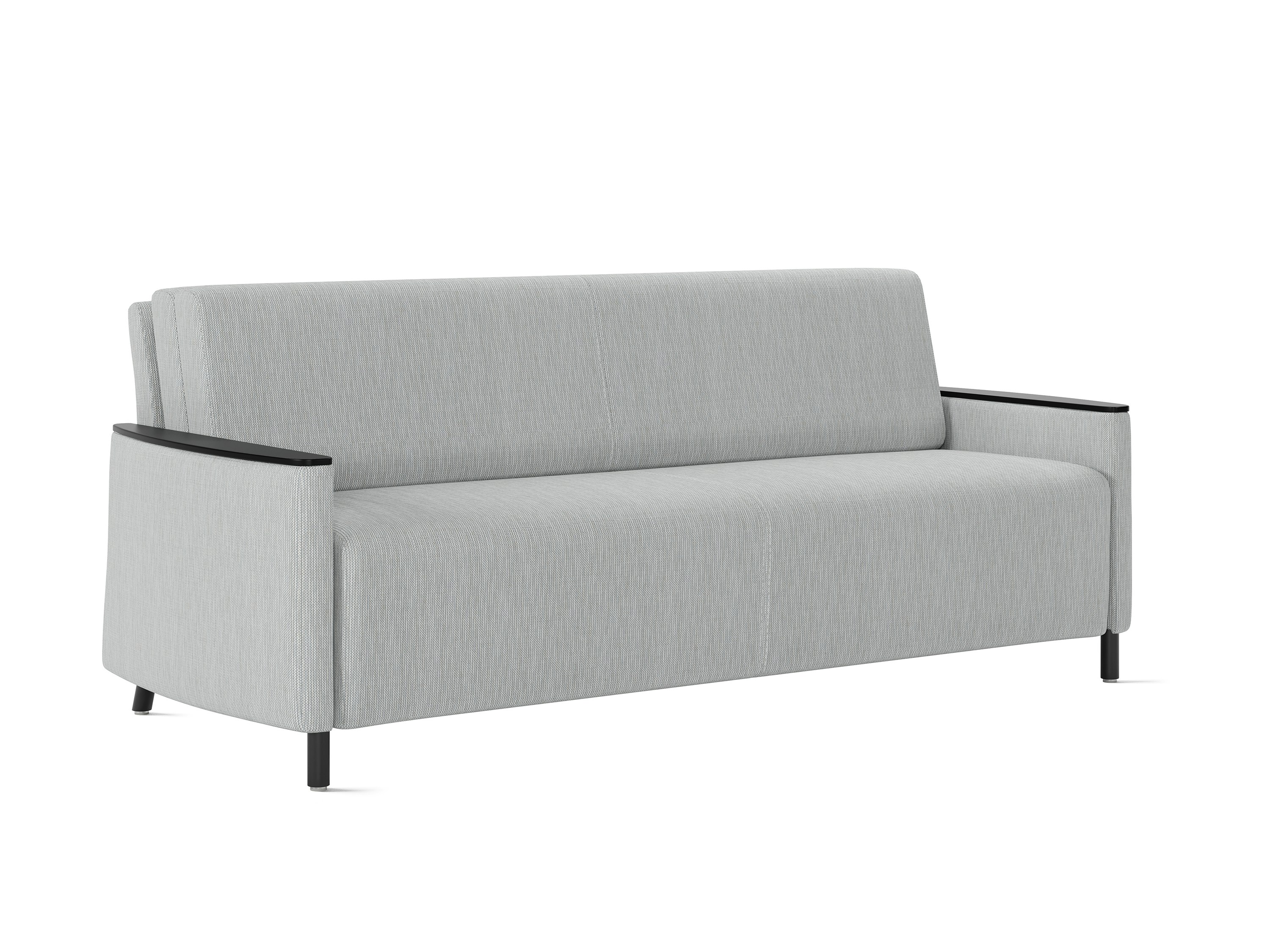 Pamona Flop Sofa, light grey, angle