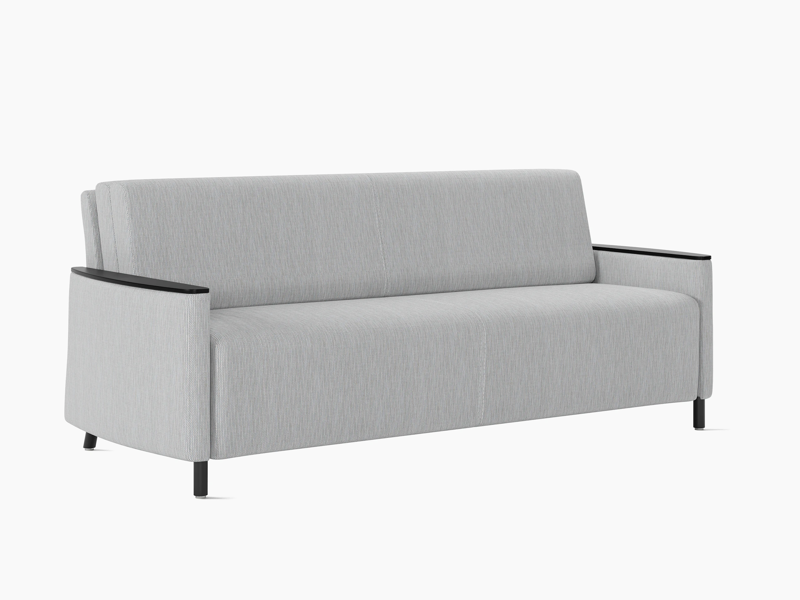 Pamona Flop Sofa, light grey, angle