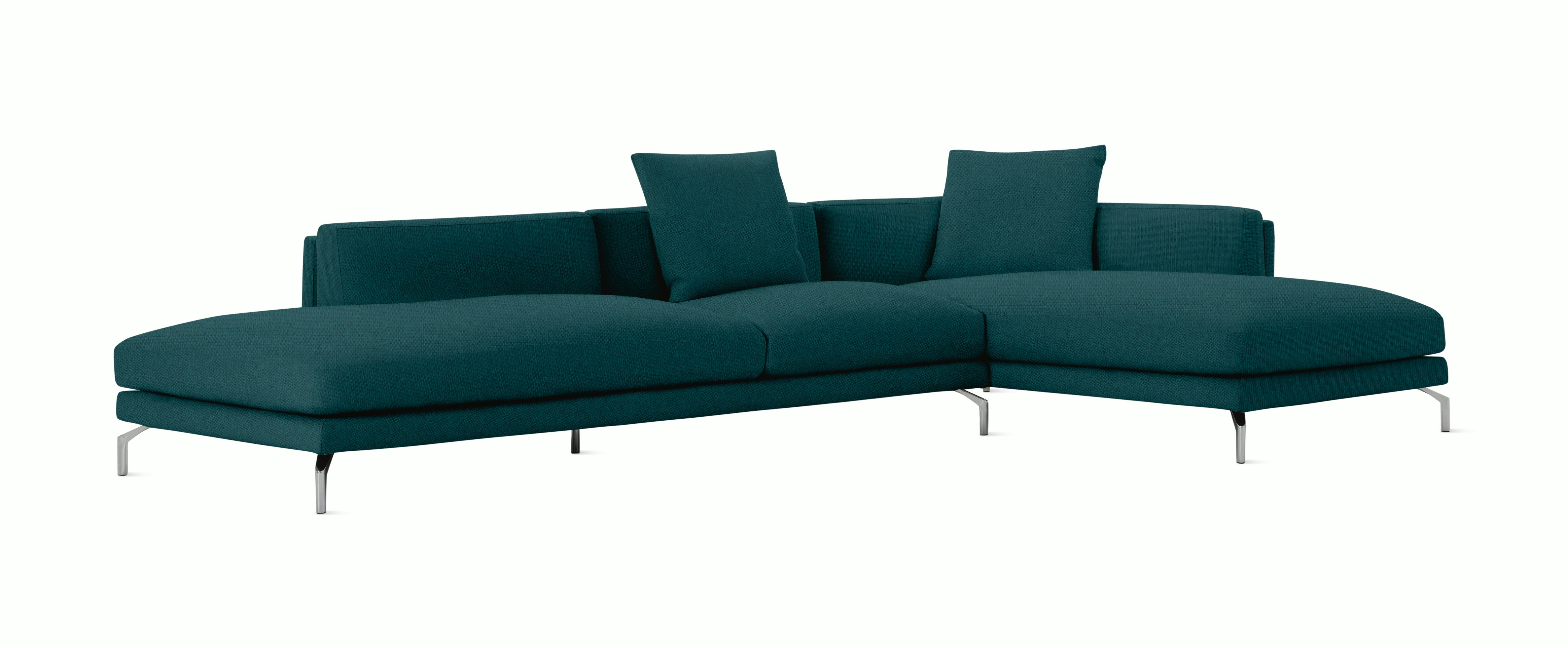 Como Open Sectional - Right Facing