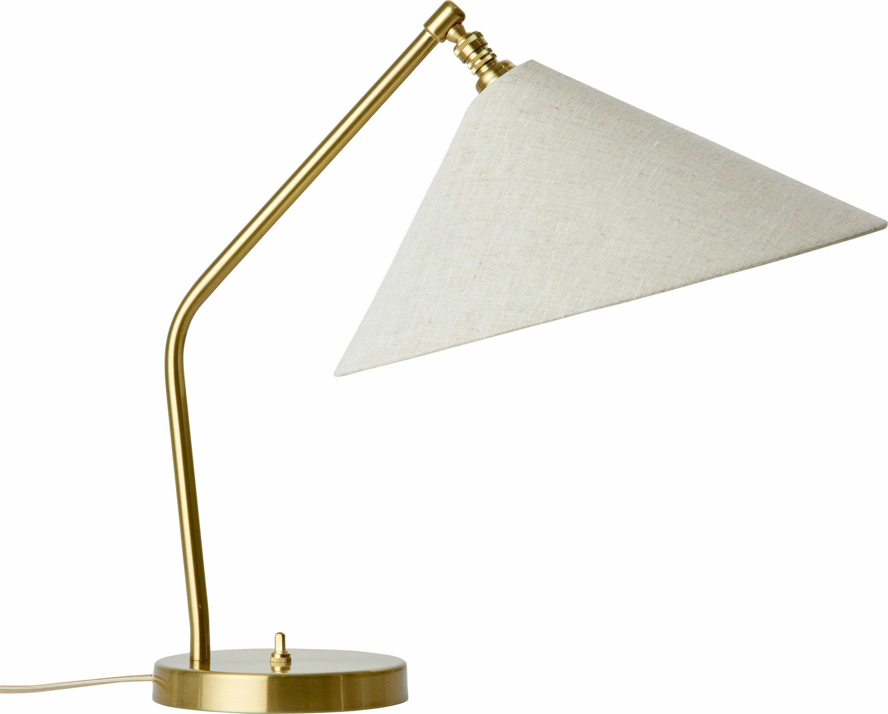 Grasshopper Canvas Shade Table Lamp - Canvas Shade