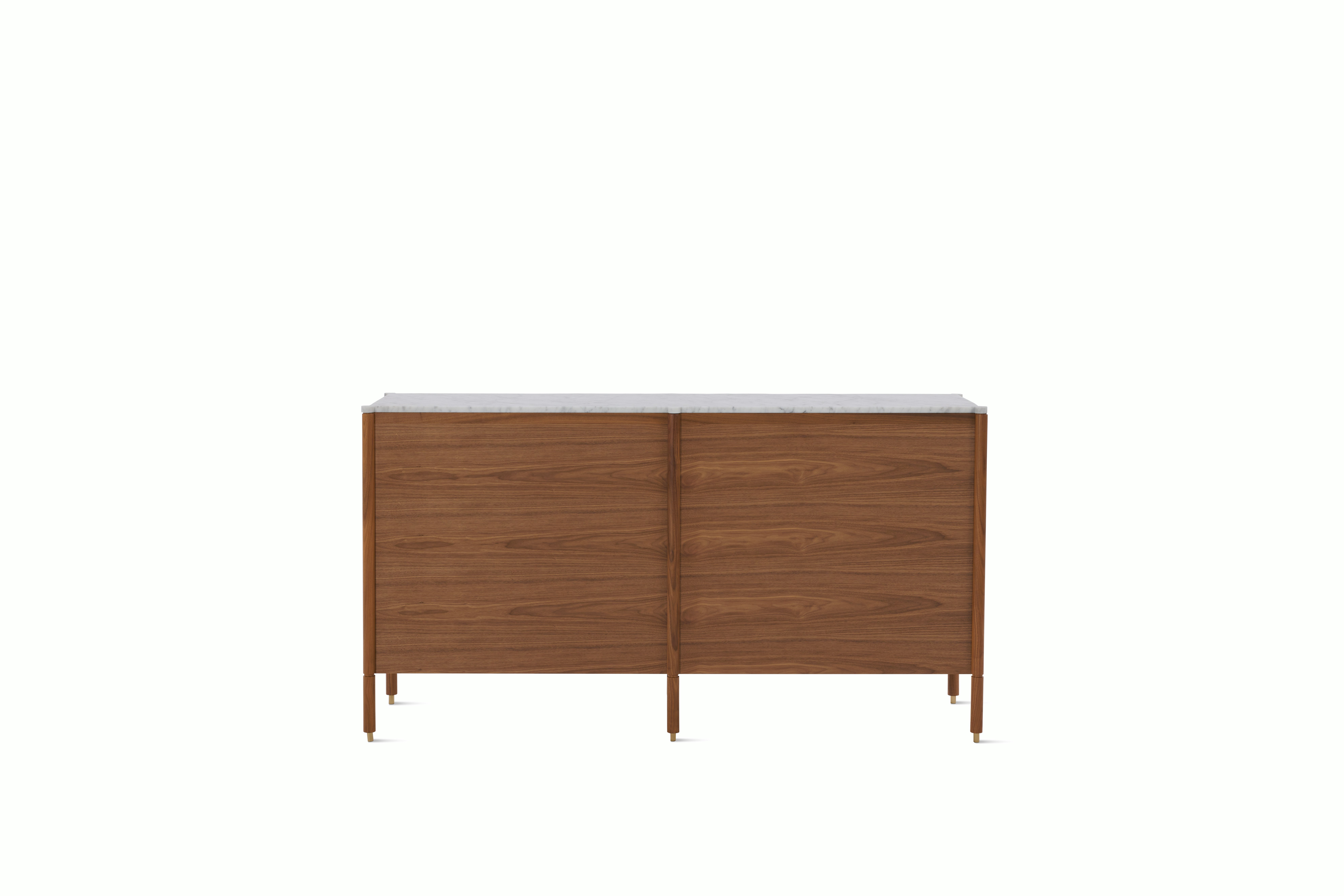 Morrison Dresser - Body Only - Walnut , Eight Drawer