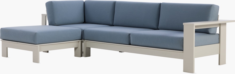 Pepin Sectional with Chaise - fog,   haze