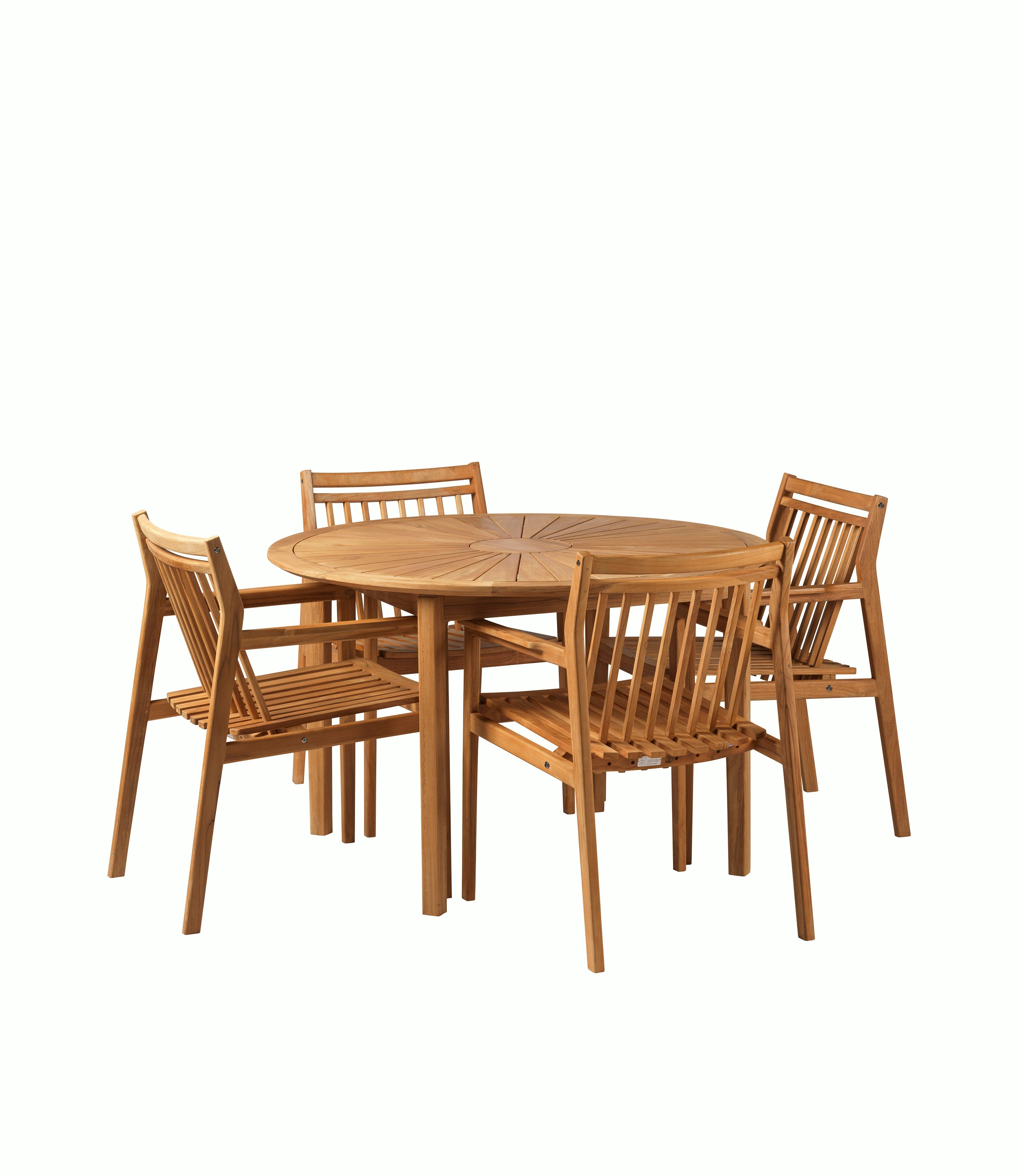 A detailed look at Sammen Outdoor Dining Table in 41 inch.