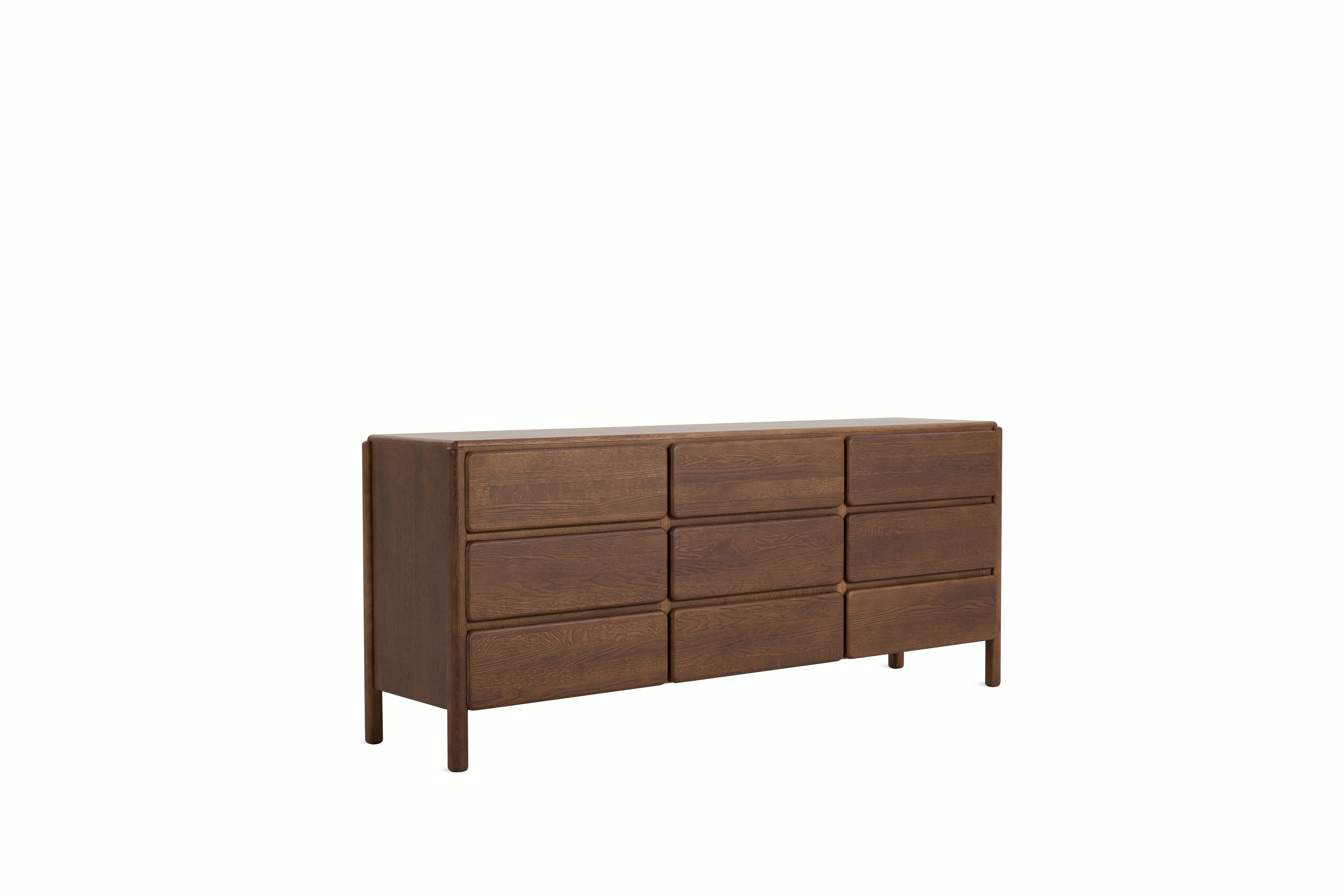 SumuDresser - Dark Oak  9 Drawer Dresser