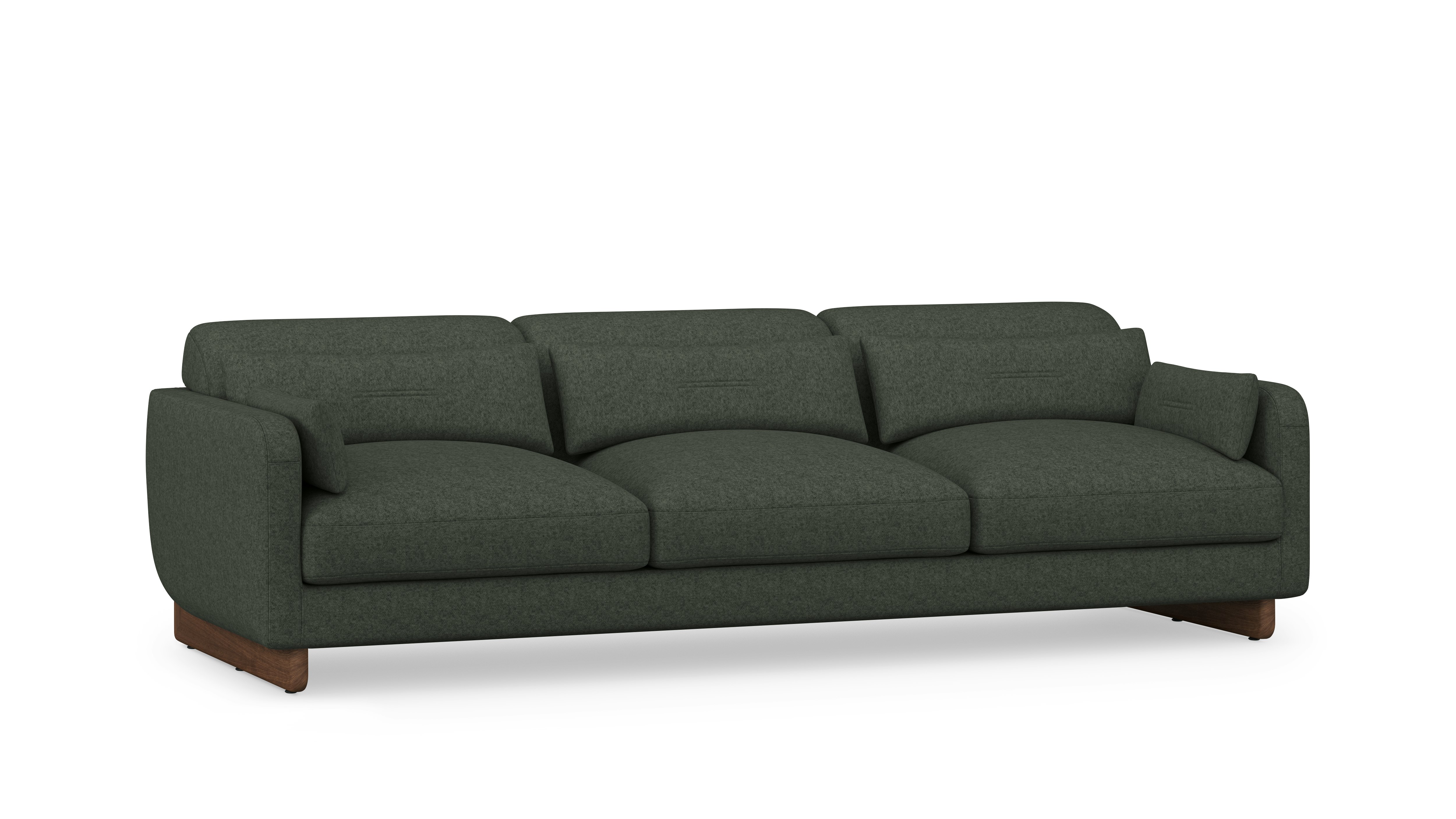 Contra Sofa - 99 Inch, Pecora, Hunter, Walnut