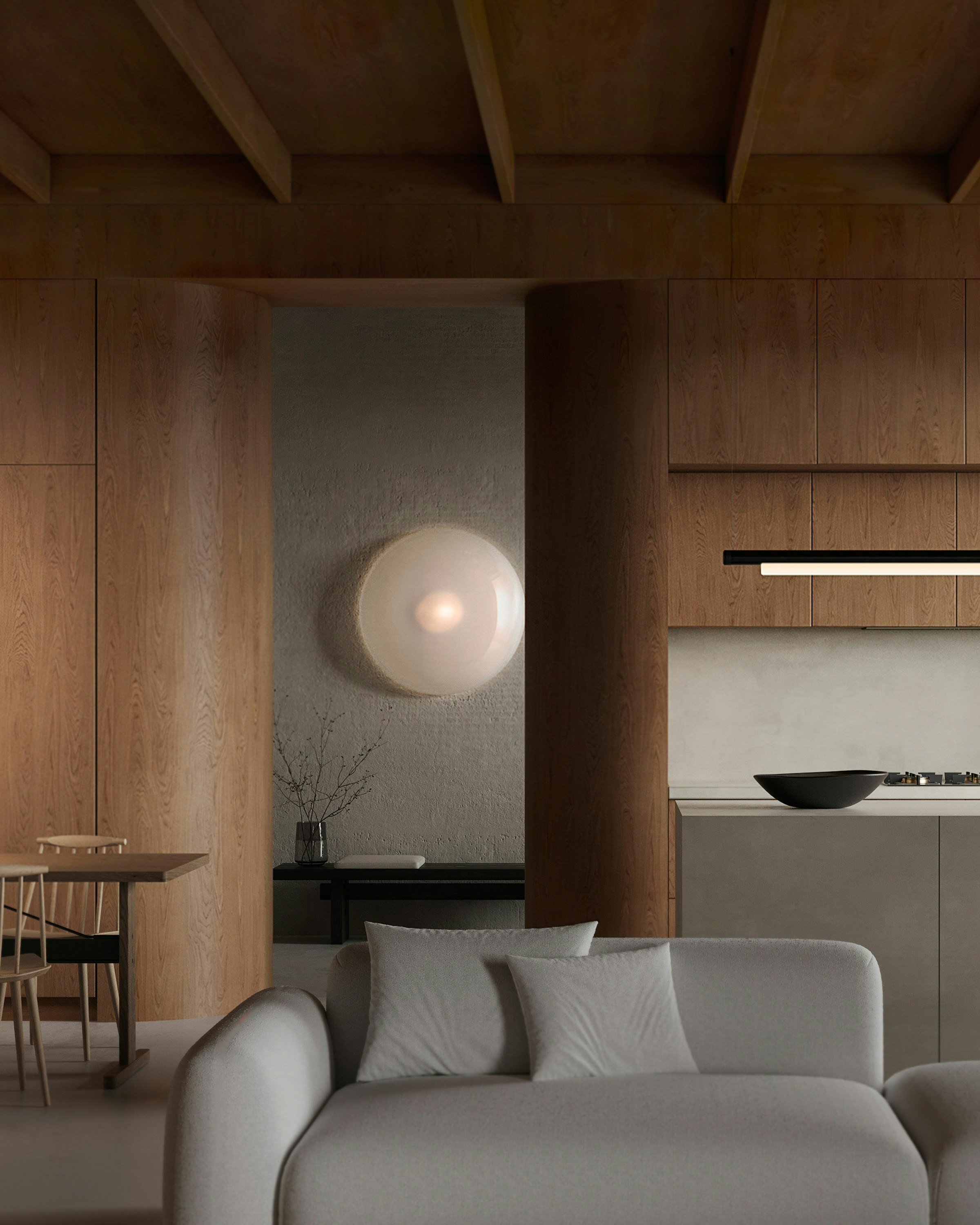 Iris Wall / Flush Mount