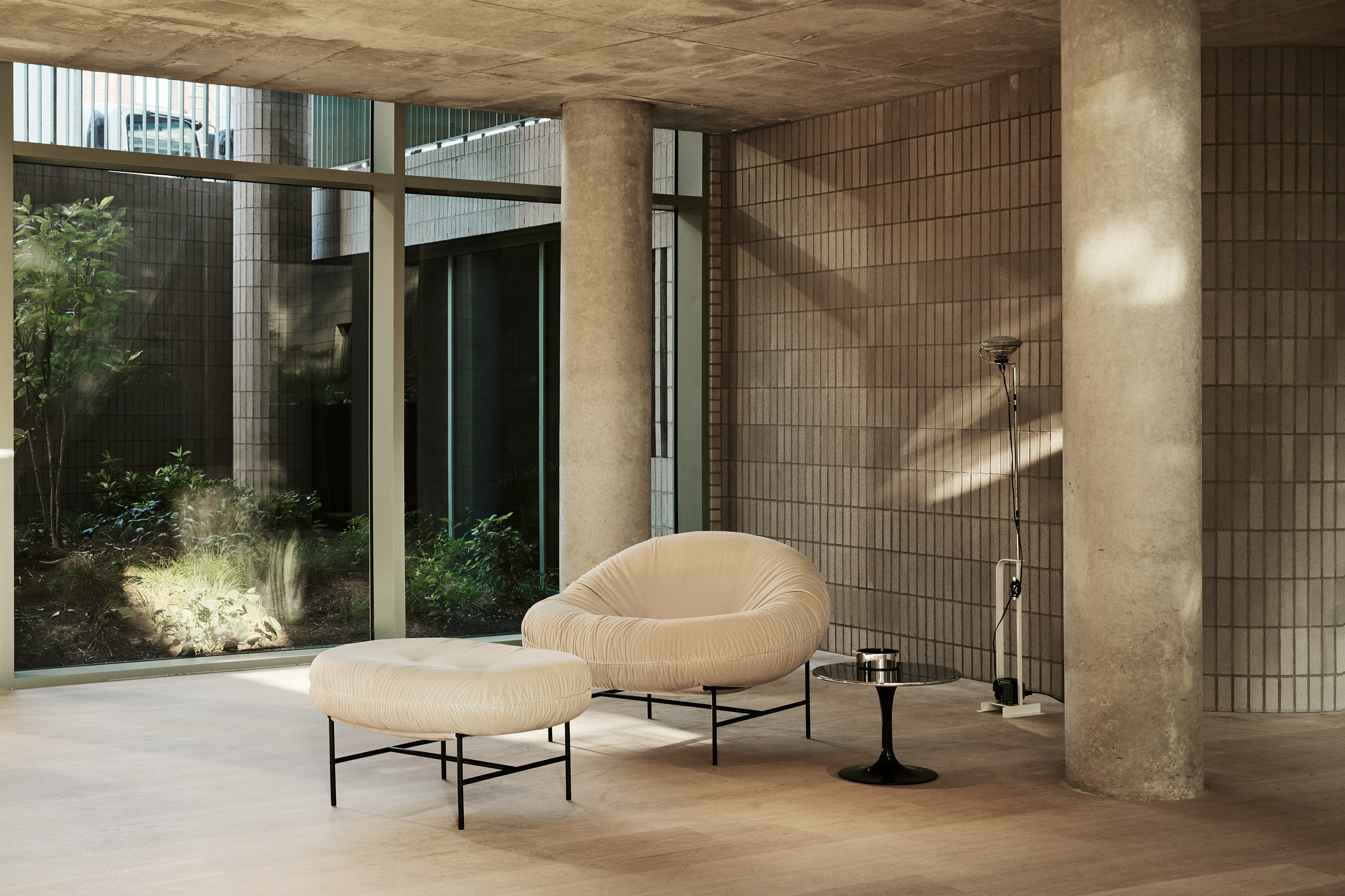 Perron Bun&trade; Lounge Chair and Ottoman