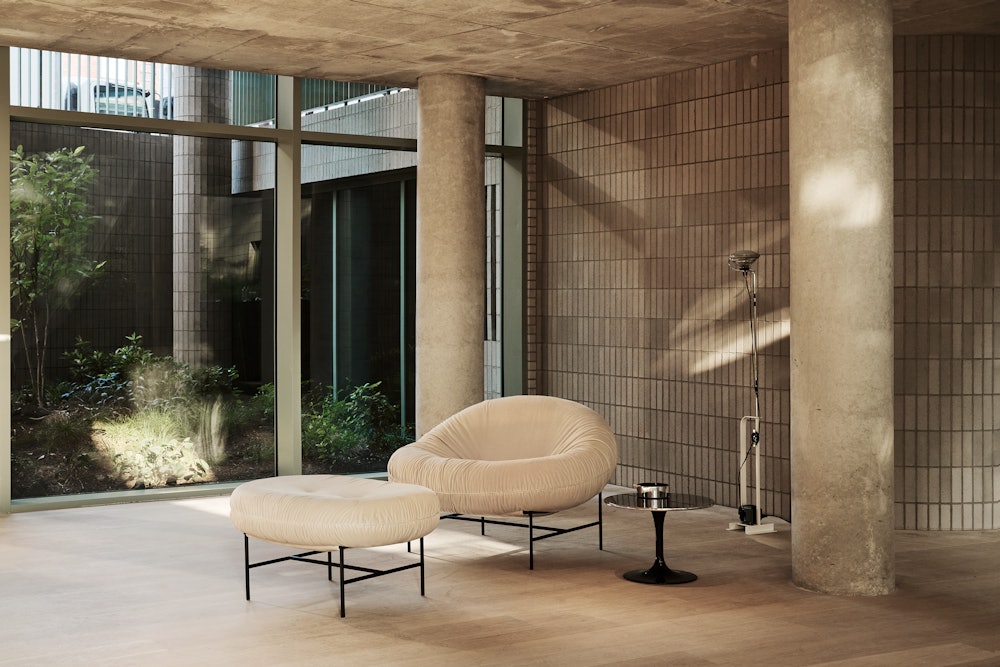 Perron Bun™ Lounge Chair and Ottoman