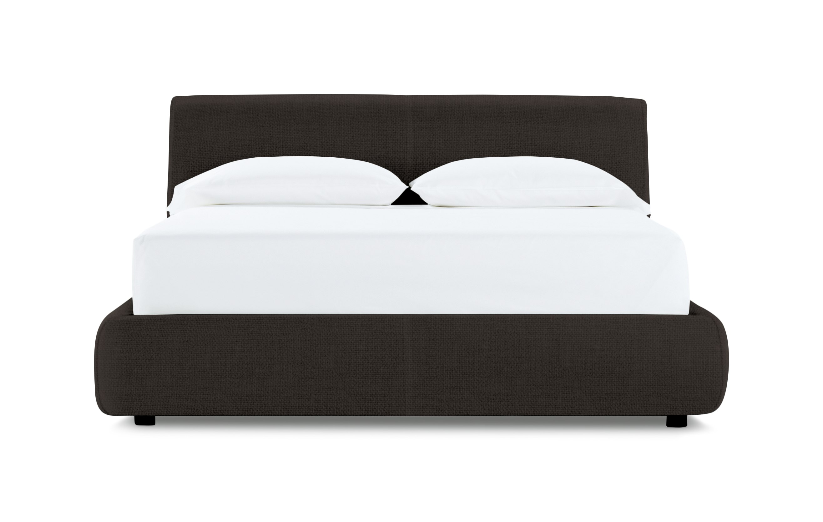 Nest Storage Bed - Queen, Pebble Weave, Chocolate