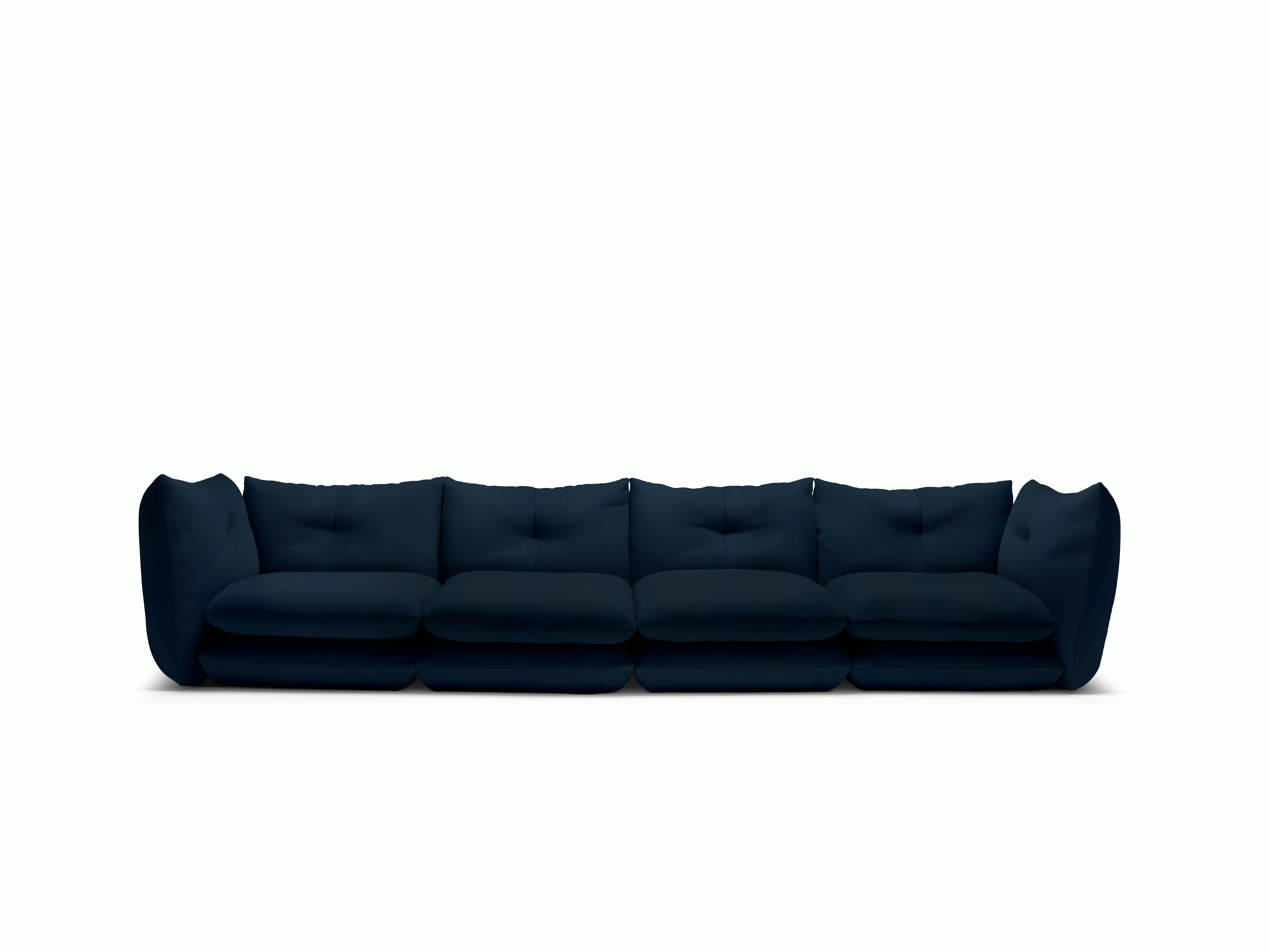Perron Pillo Sofa, Four Seater