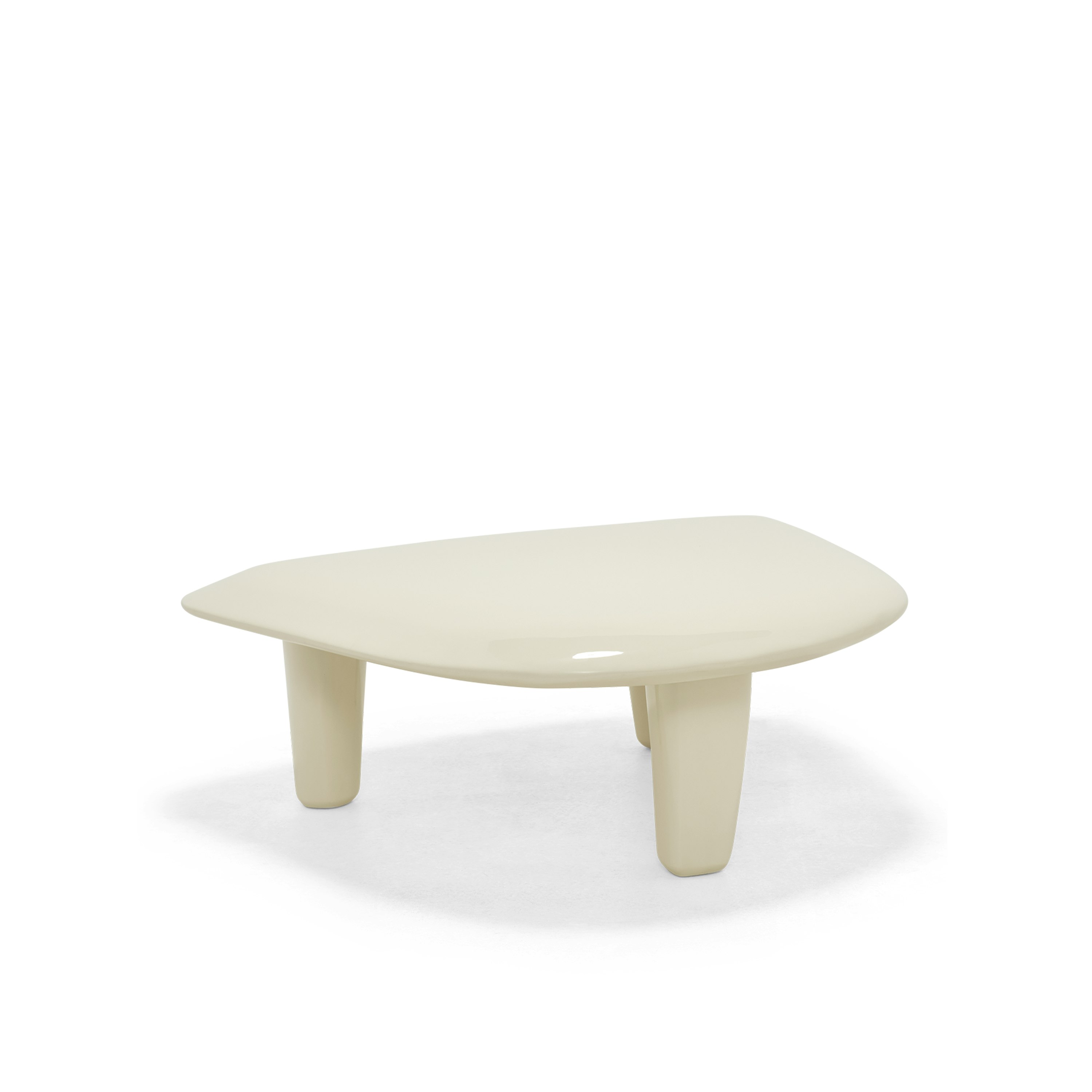 Isola Coffee Table - High Gloss Antique White