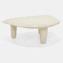 Isola Coffee Table - High Gloss Antique White