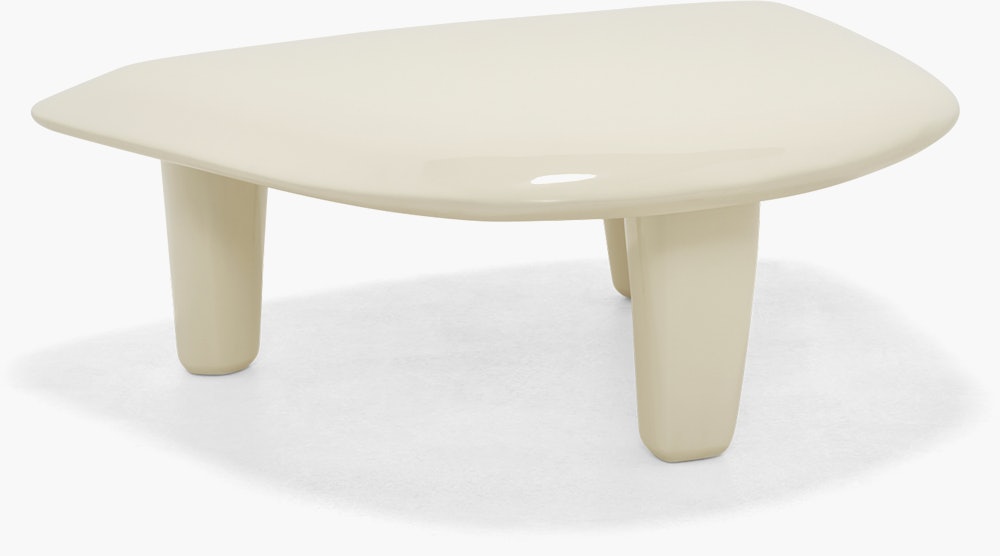 Isola Coffee Table - High Gloss Antique White