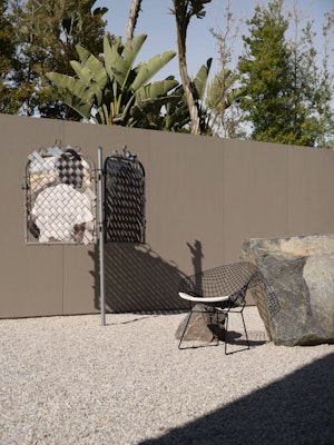 Bertoia Diamond Outdoor Lounge Chair 