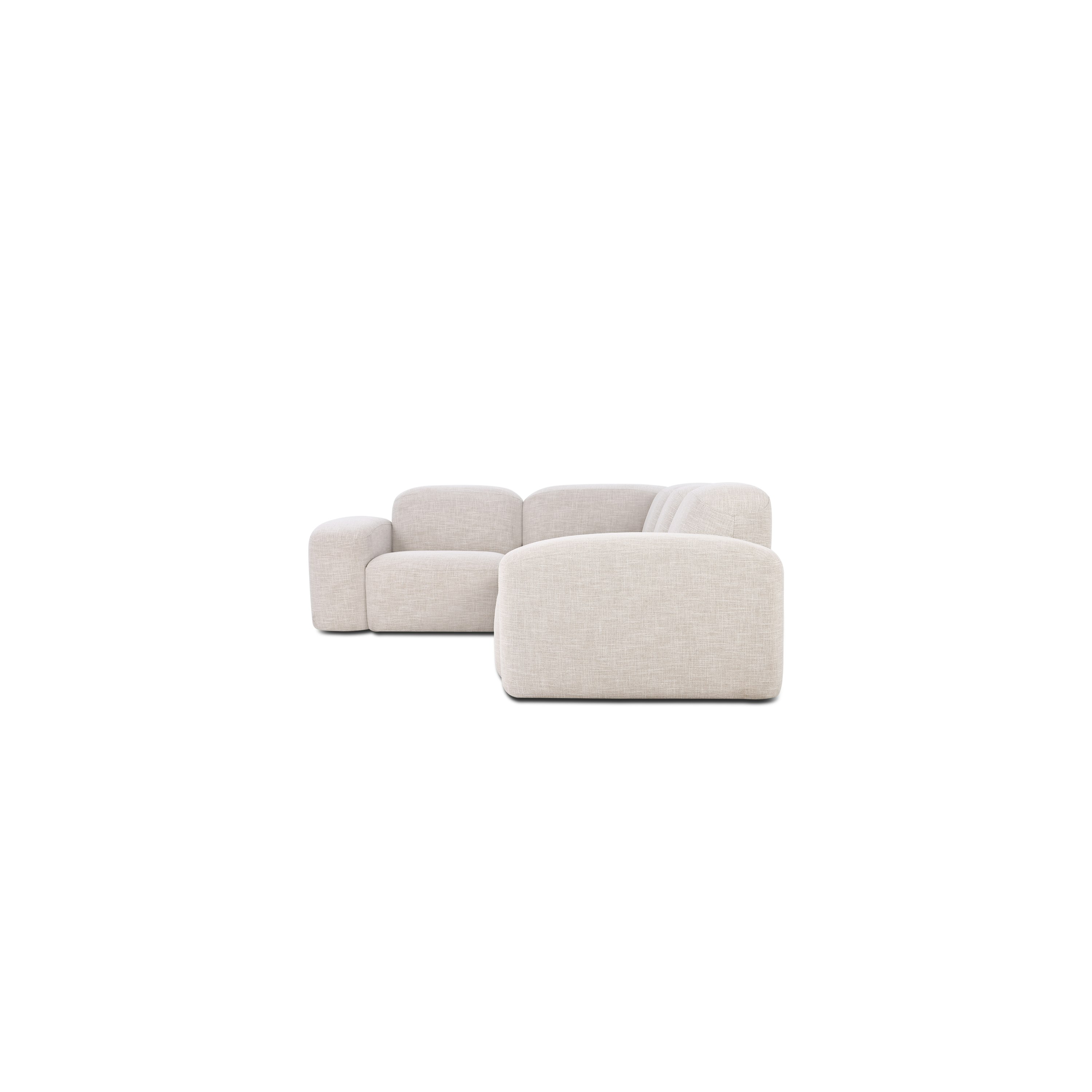 Muse Four Seat Corner Sectional - Byron, Oyster