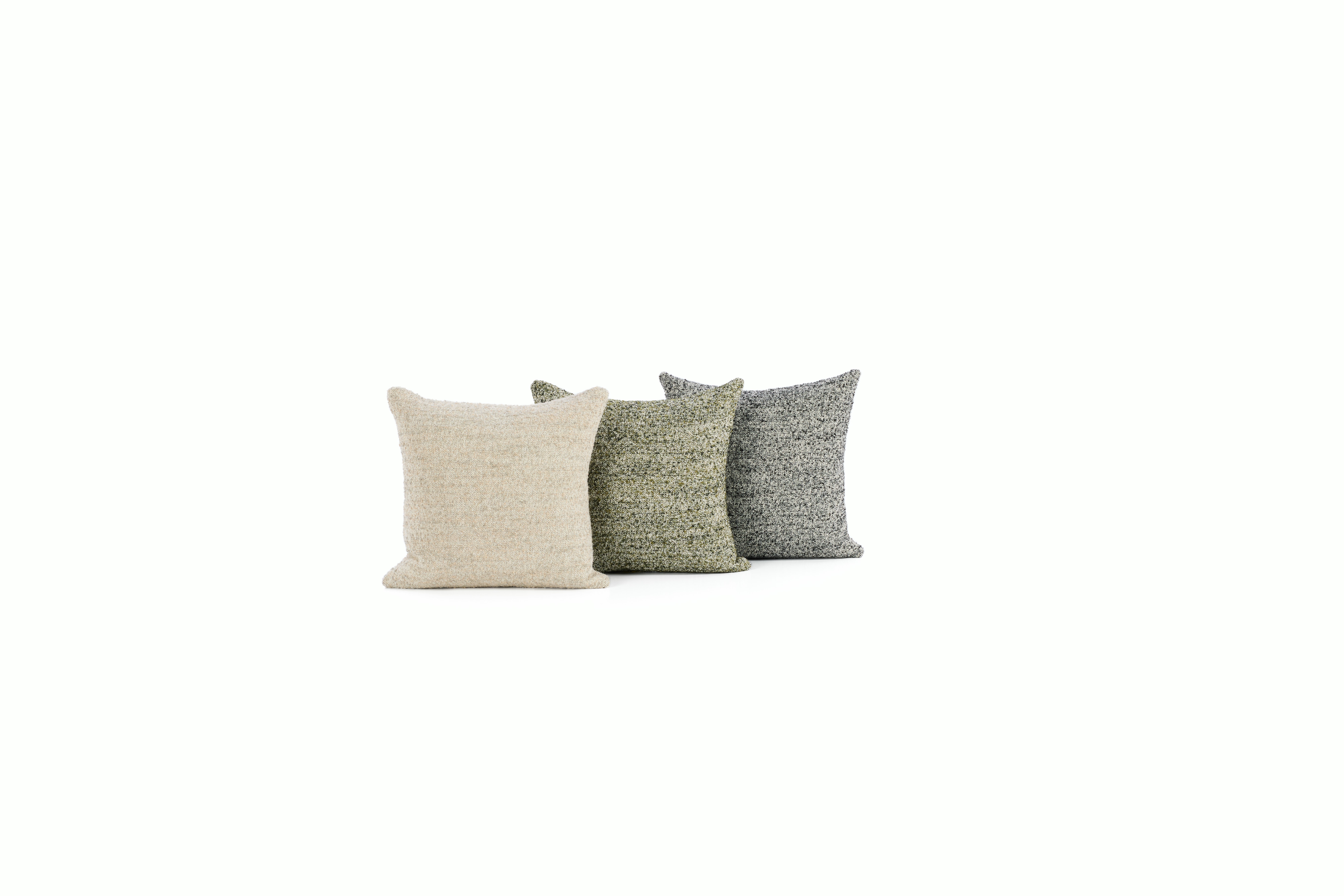 A detailed look at Ramil Pillow in Artichoke.