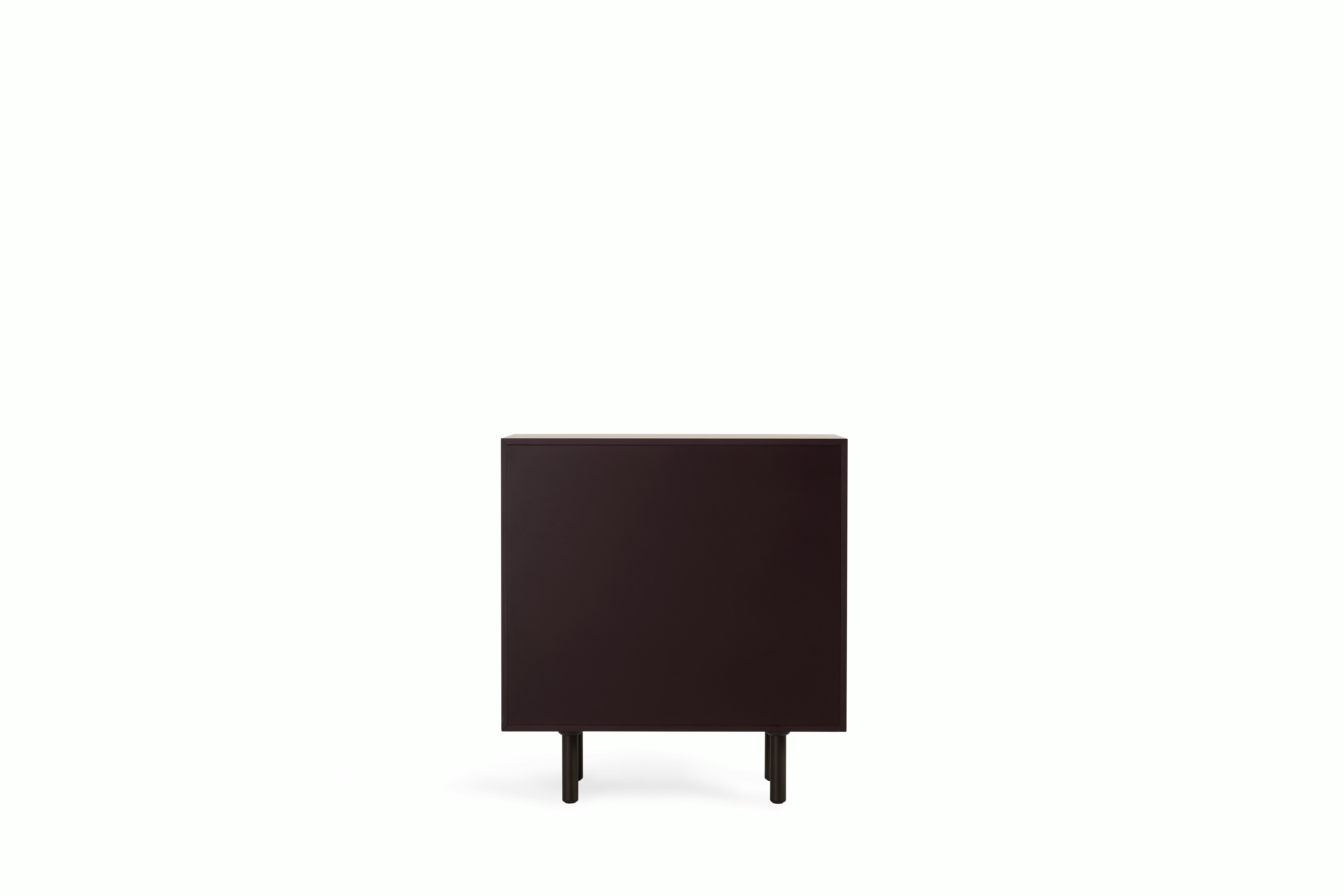 Tacito Sideboard - navy,  orange