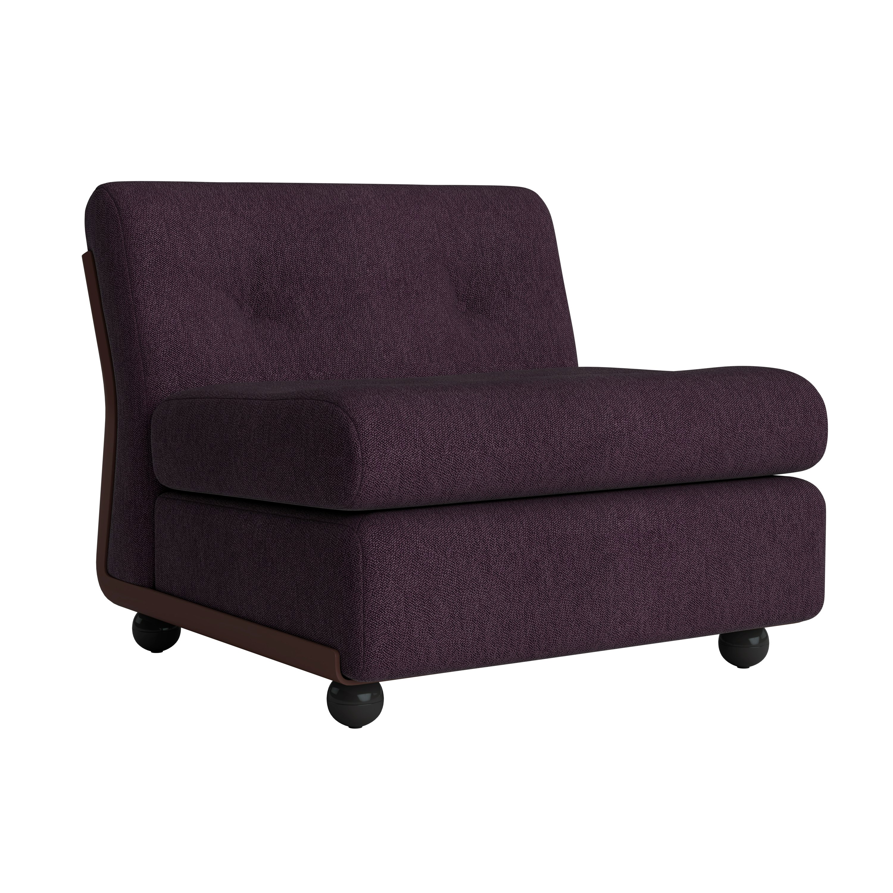 Amanta Chair - Turf, Burgundy, Burgundy Red