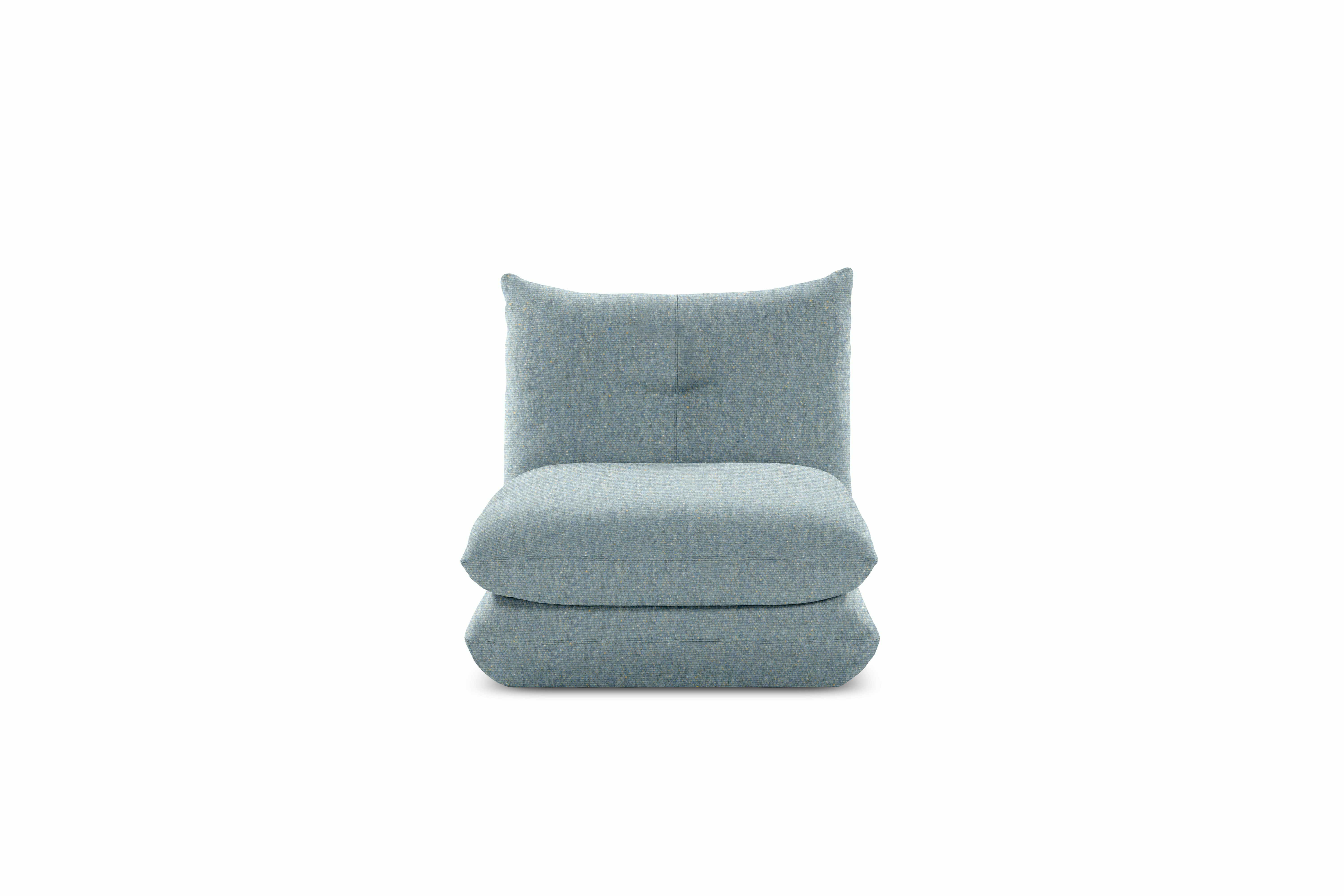 Pillo Armless Seat Module - Standard or Deep Buzz  Iris