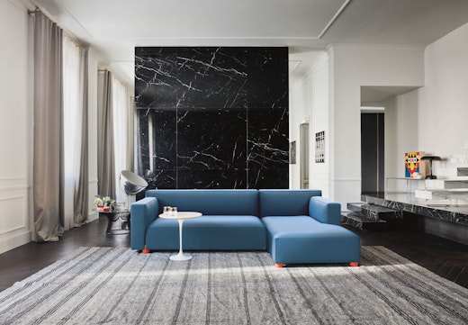 Barber Osgerby Asymmetric Sofa with Chaise