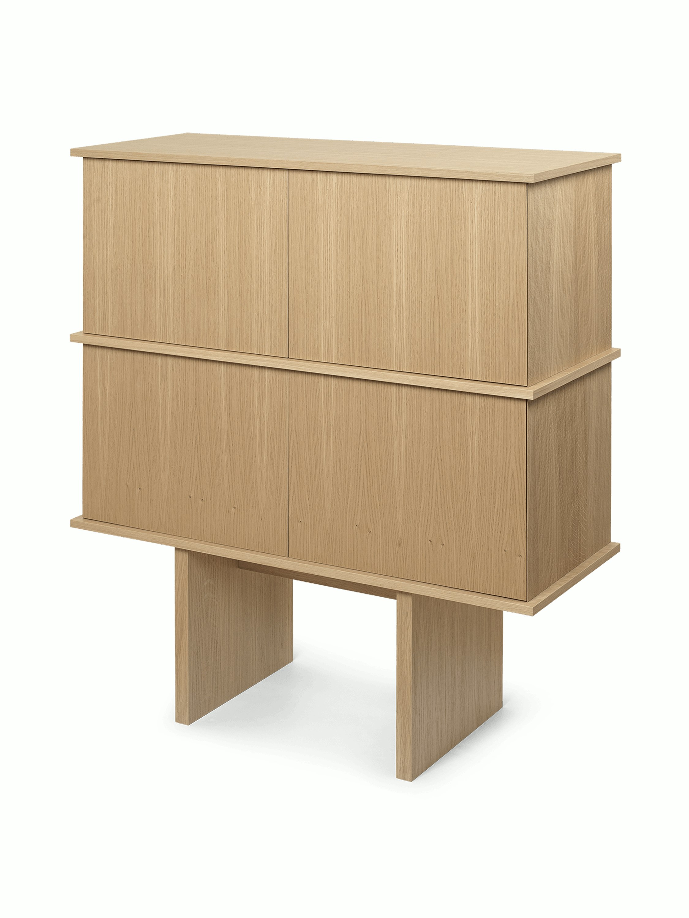 Stilt Sideboard - Double, Natural Oak