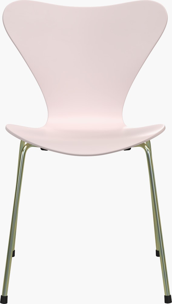 Series 7 Chair - Lacquered, 7:14 AM Pink, Rainbow Steel
